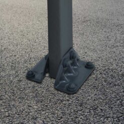 Palram Carports Atlas 5000 Grey Solar Grey Anchoring Leg post