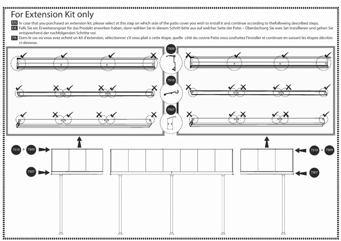 feria 4 extension kit