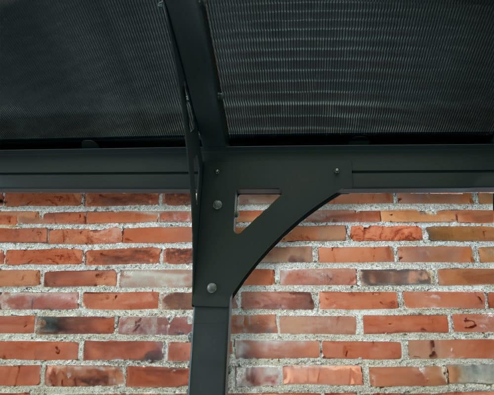 Palram Carports Vitoria 5000 Grey Bronze Aluminum Structure