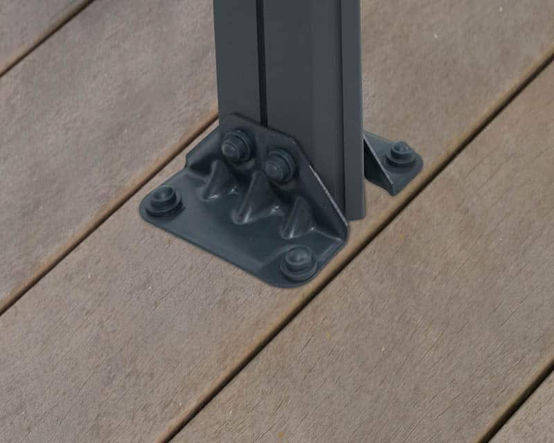 Palram Garden Gazebos Martinique Grey Bronze Anchoring Leg 1