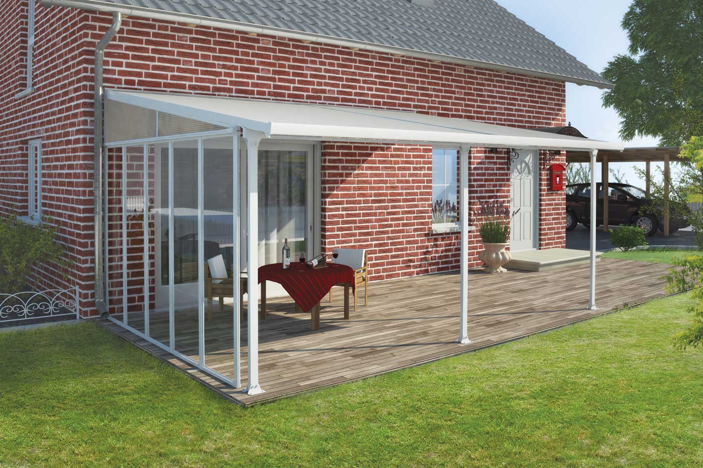 Side wall for Feria & Sierra patio cover
