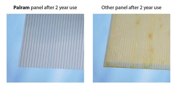 Why Polycarbonate don't fade