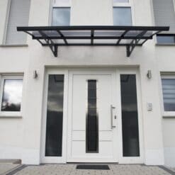 Palram Door Awnings Herald 2230 Grey Clear Main 02