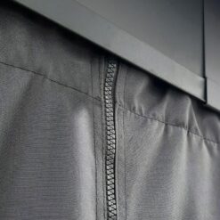 Palram Garden Gazebos Dallas Curtains Set Zipper Detail