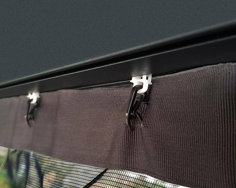 Palram Garden Gazebos Dallas Netting Set Clip Detail