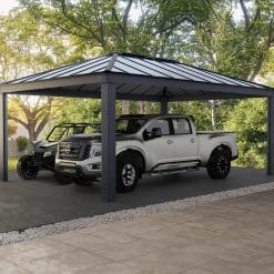 Palram - Canopia Colorado 14x14 4.3x6.1m Grey Grey Twin-wall 1